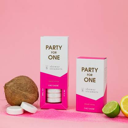 Party For One - Shower Steamers - Island Citrus
