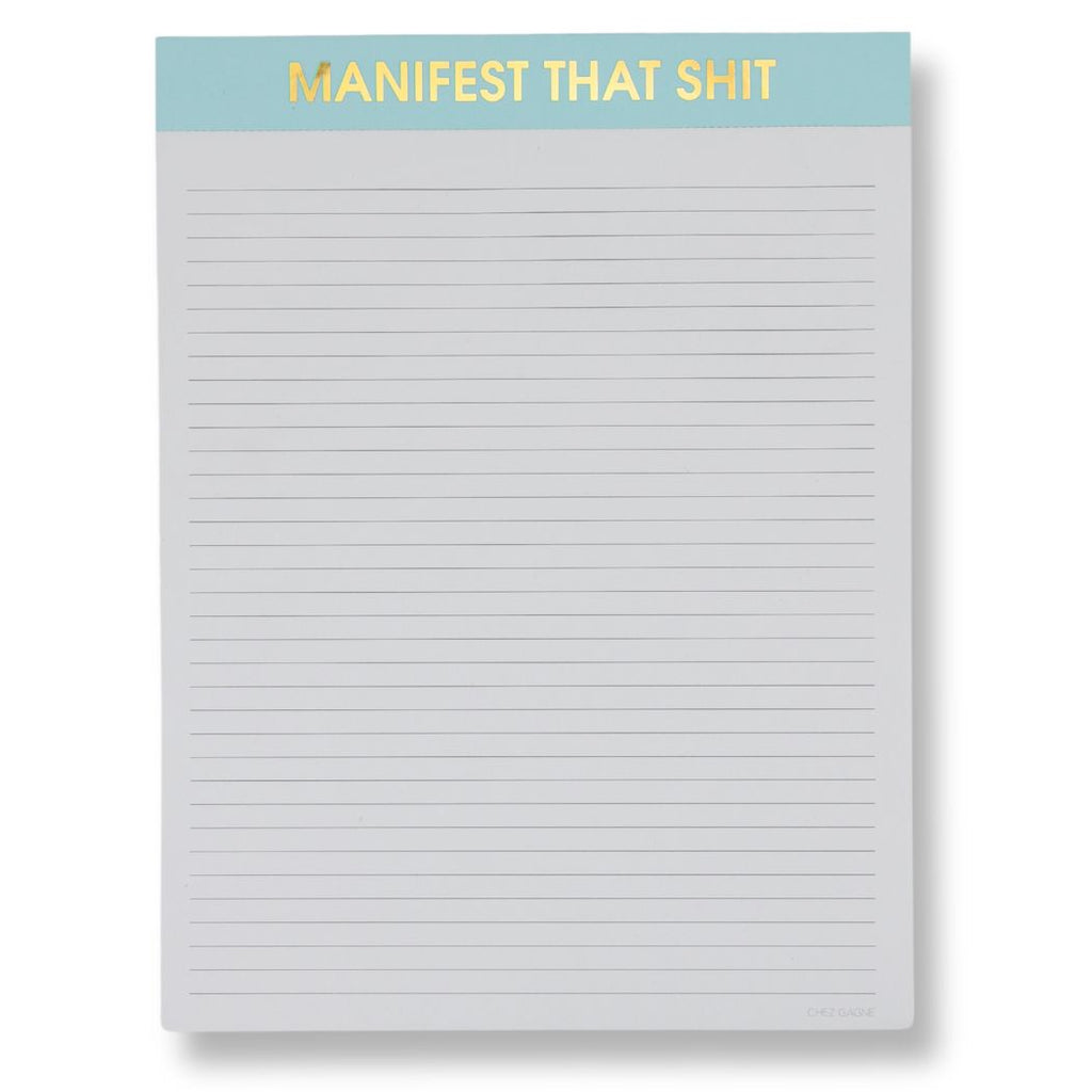 Manifest That Shit - Large Memo Notepad