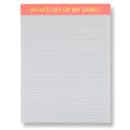 What's Left of my Sanity? - Large Memo Notepad