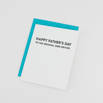 Happy Father's Day to the Original Uber Driver - Father's Day | Dad Card