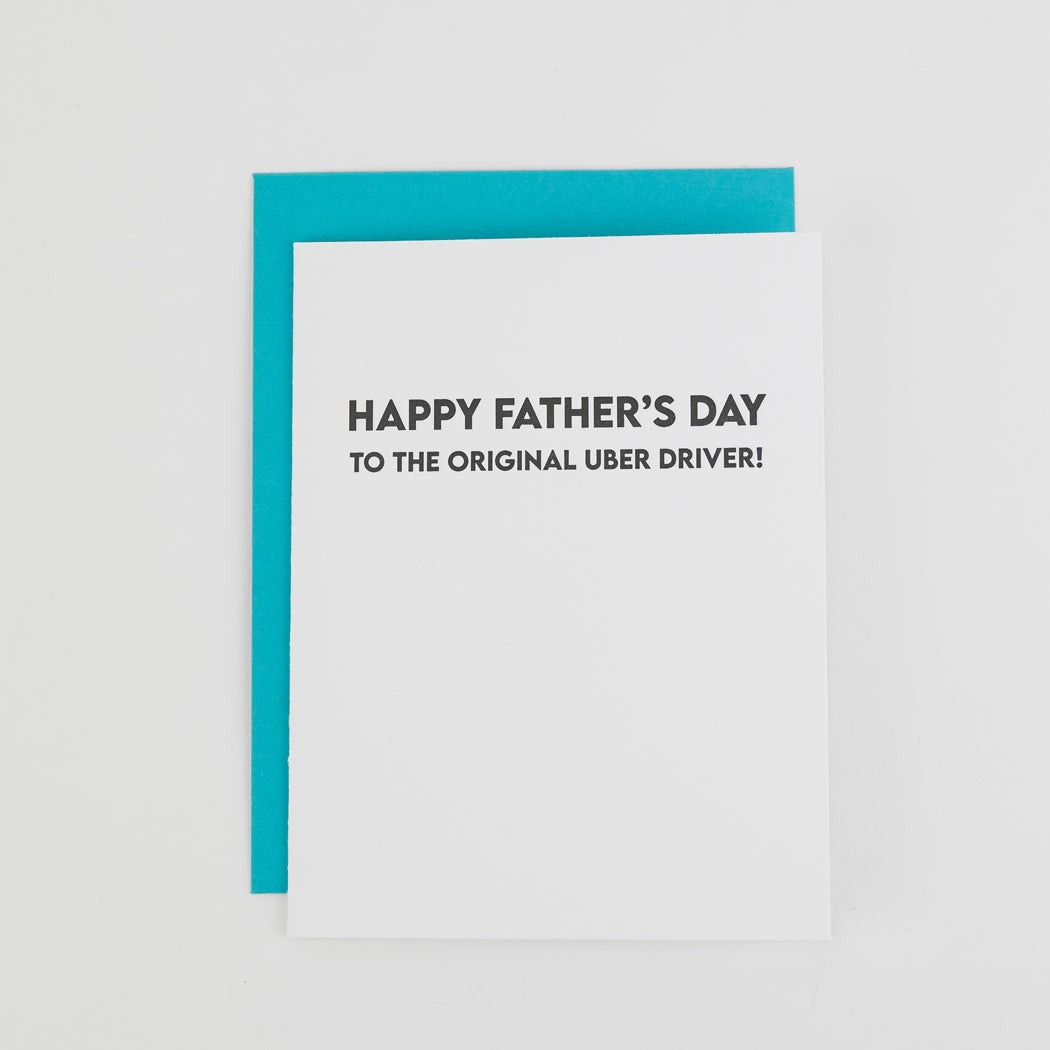Happy Father's Day to the Original Uber Driver - Father's Day | Dad Card