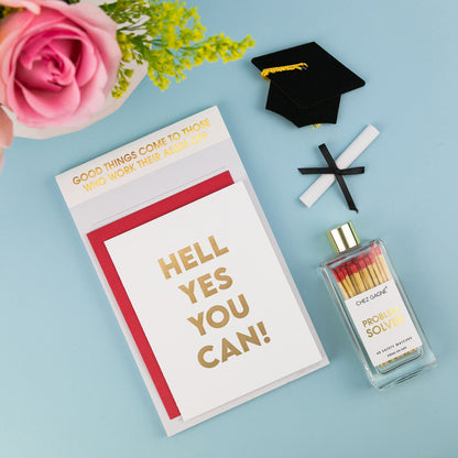 Hell Yes You Can - Encouragement Card