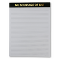 No Shortage of Shit - Large Memo Notepad