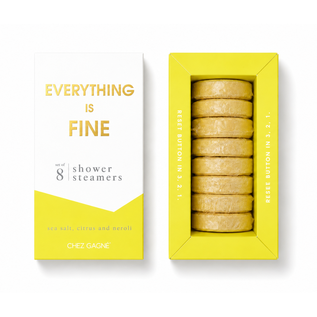 Everything is Fine - Shower Steamers - Sea Salt + Citrus + Neroli