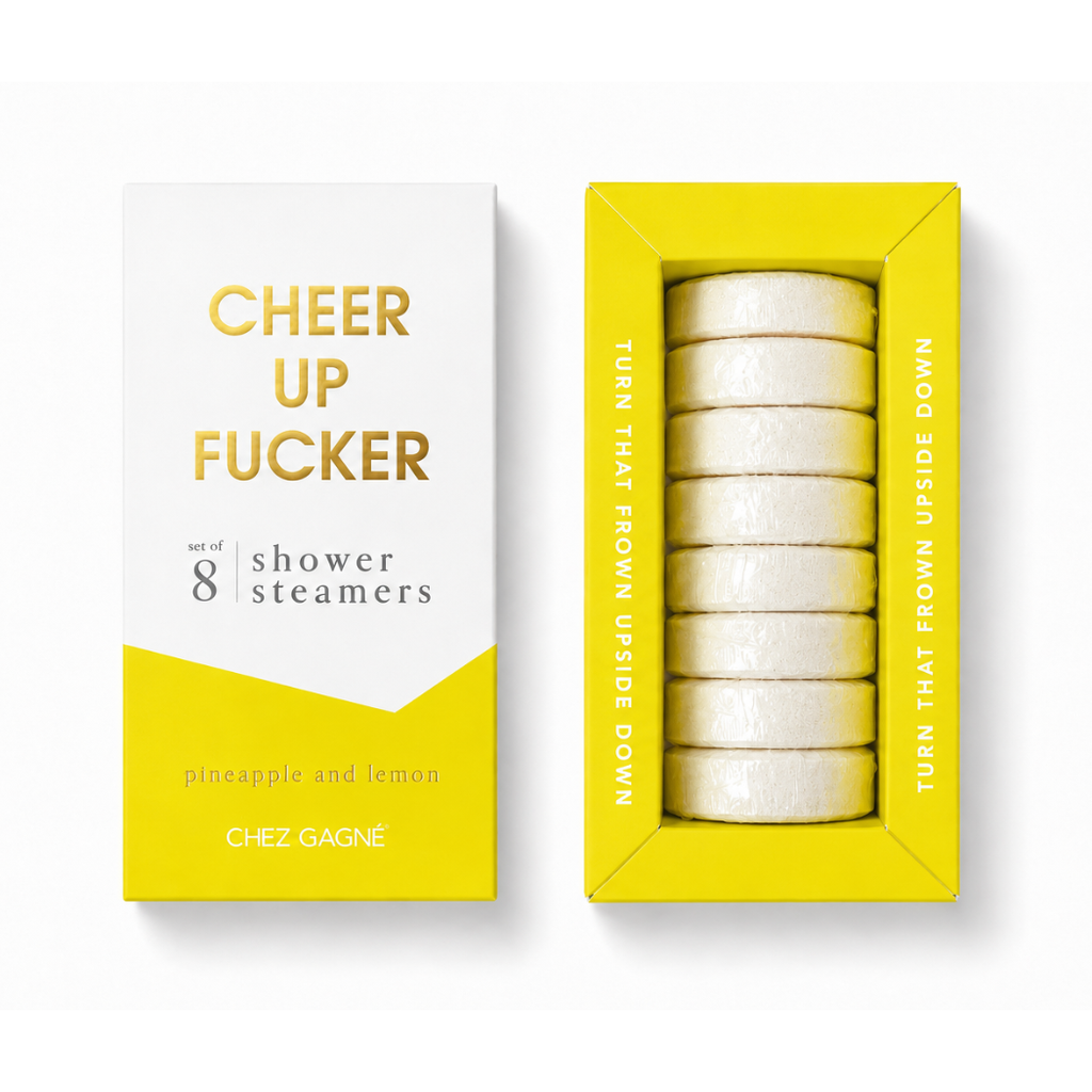 Cheer Up Fucker - Shower Steamers - Pineapple Lemon