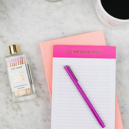 Don't Tell Me To Calm Down - Glass Bottle Safety Matches