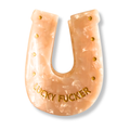 Lucky Fucker - Horsehoe - Acetate Hair Claw Clip