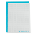Thank You on Repeat  - Letterpress Card