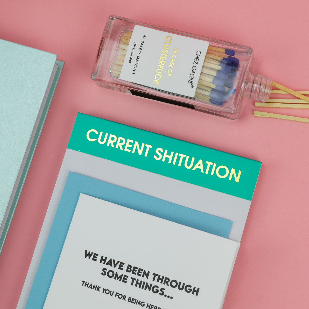 Current Shituation - Lined Notepad