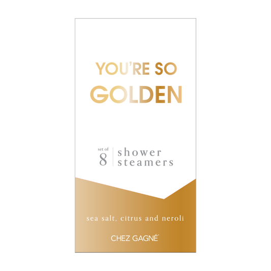 You're So Golden - Shower Steamers - Sea Salt Citrus Neroli