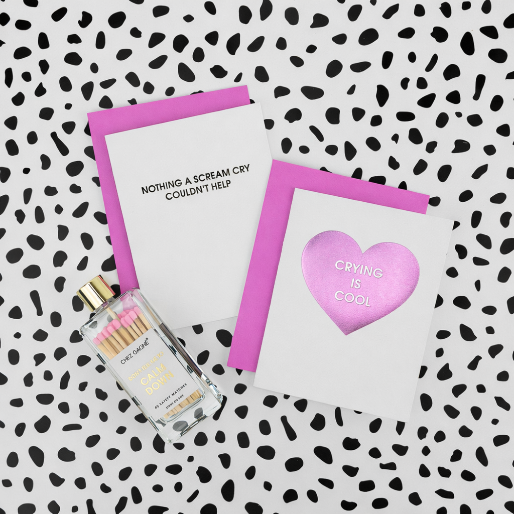 Don't Tell Me To Calm Down - Glass Bottle Safety Matches