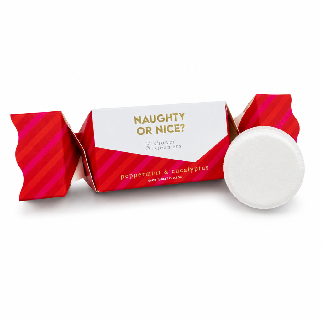 Naughty or Nice? - Mini Shower Steamer Popper - Peppermint Eucalyptus