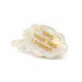 Wait What Was I Doing? - Acetate Hair Claw Clip