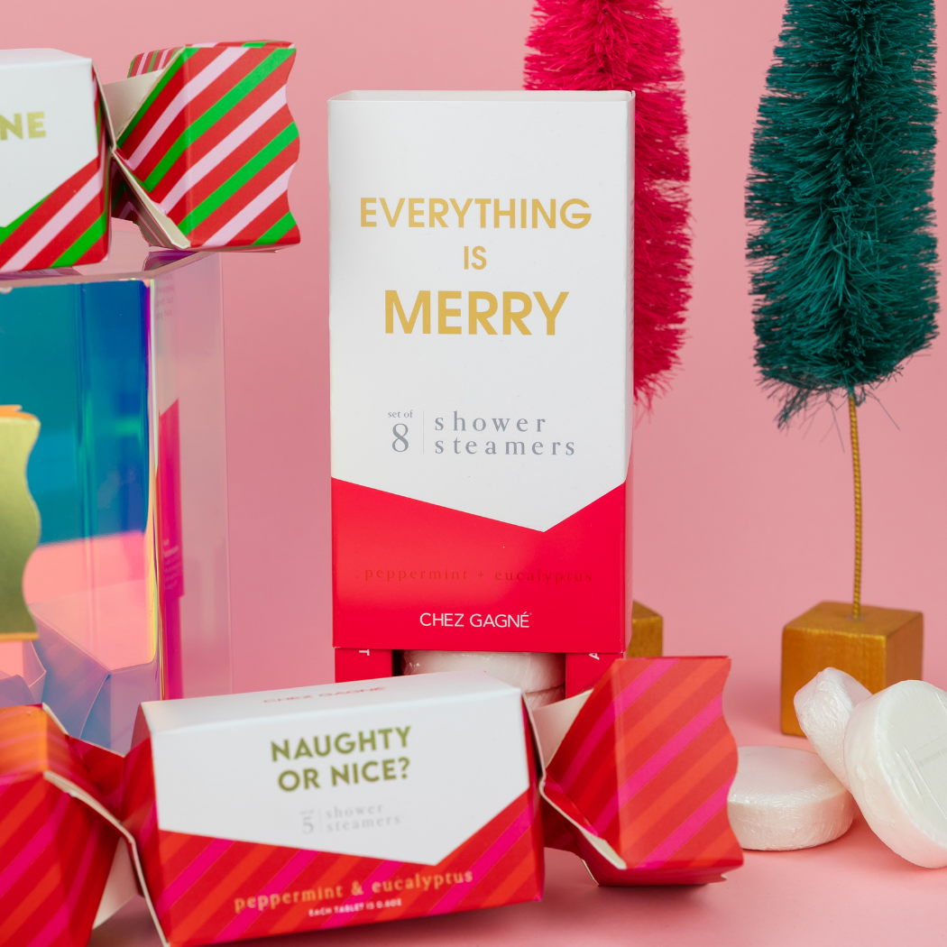 Naughty or Nice? - Mini Shower Steamer Popper - Peppermint Eucalyptus
