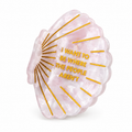 I Want To Be Where The People Aren't - Seashell - Hair Claw Clip