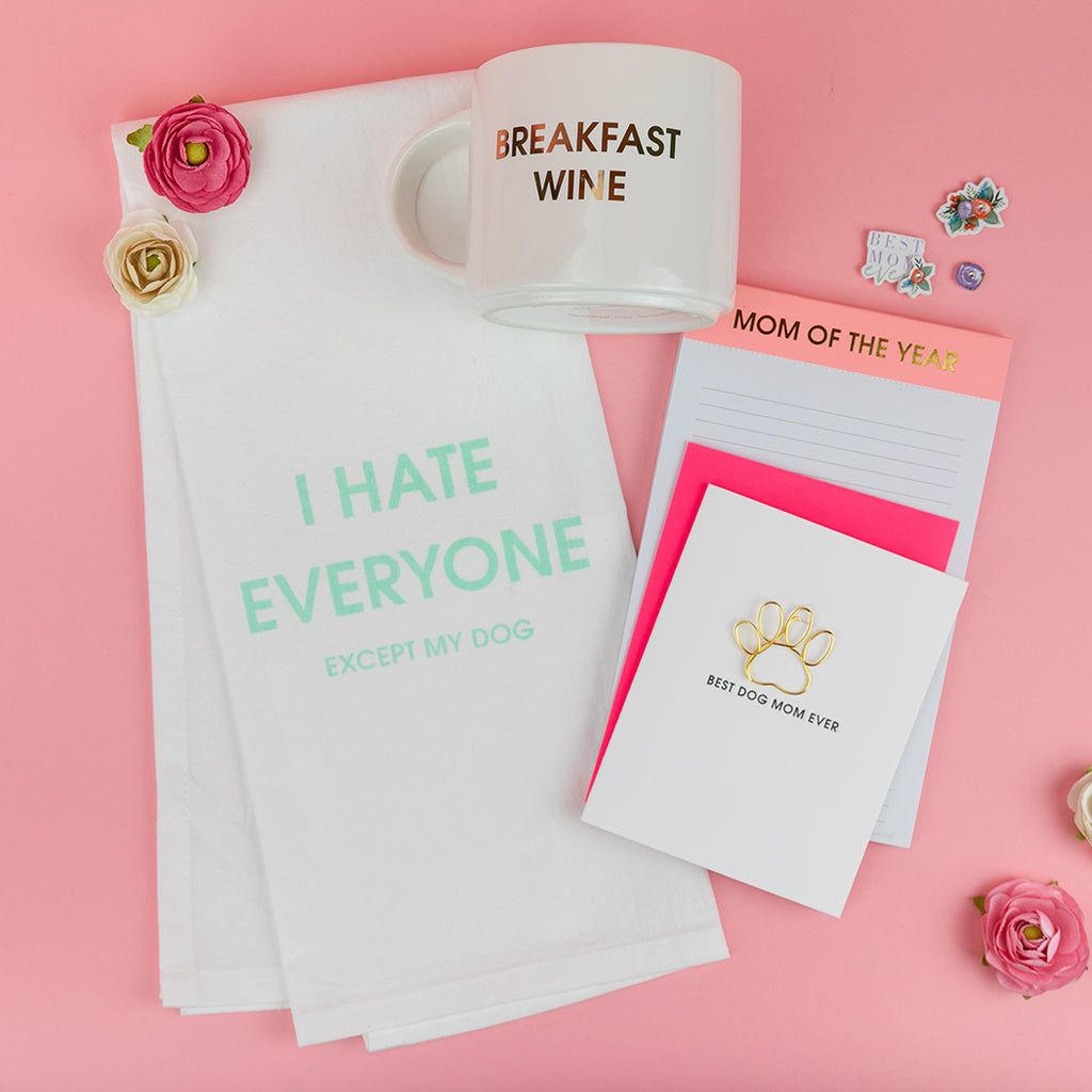 Mom of The Year - Lined Notepad