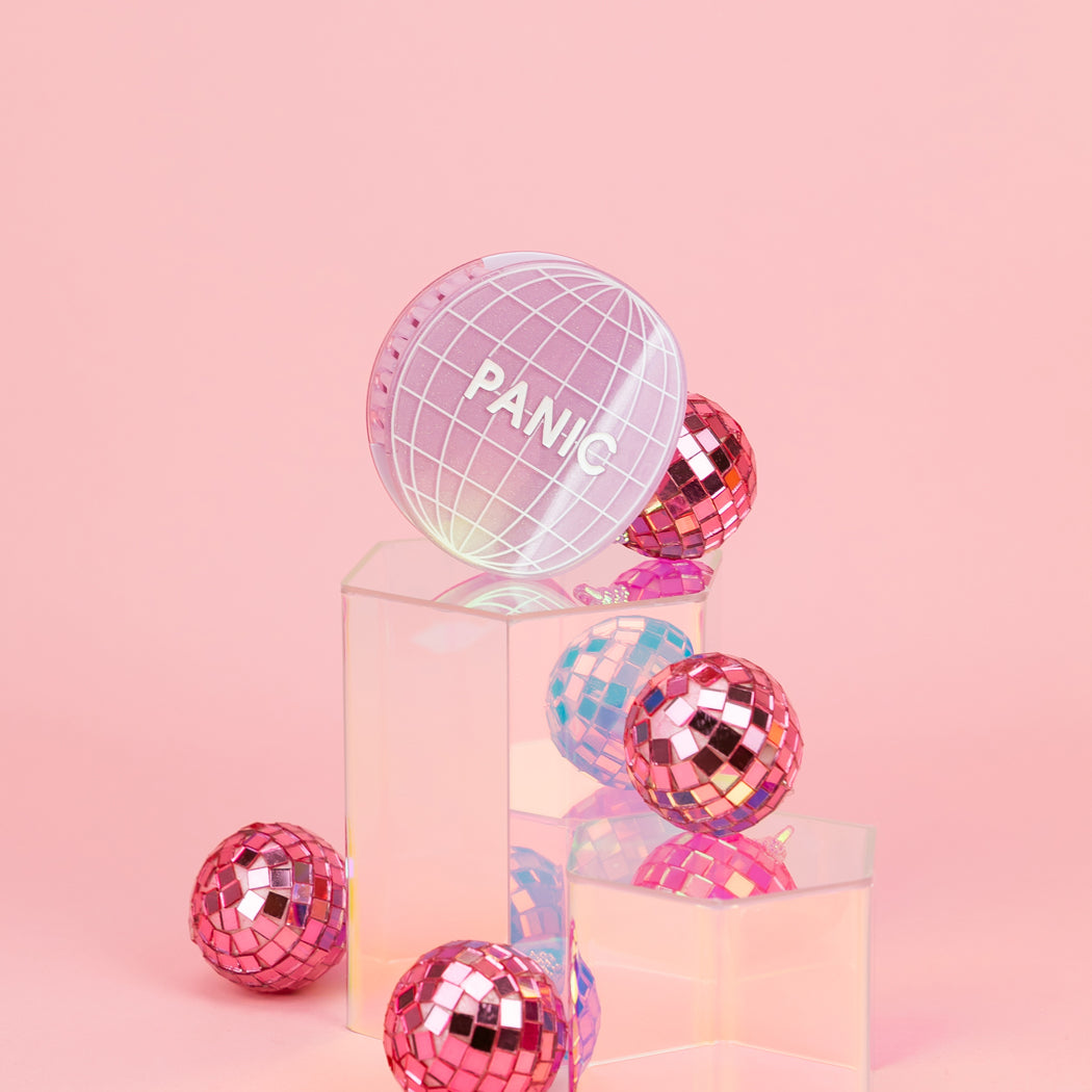 Panic - Disco Ball - Acetate Hair Claw Clip