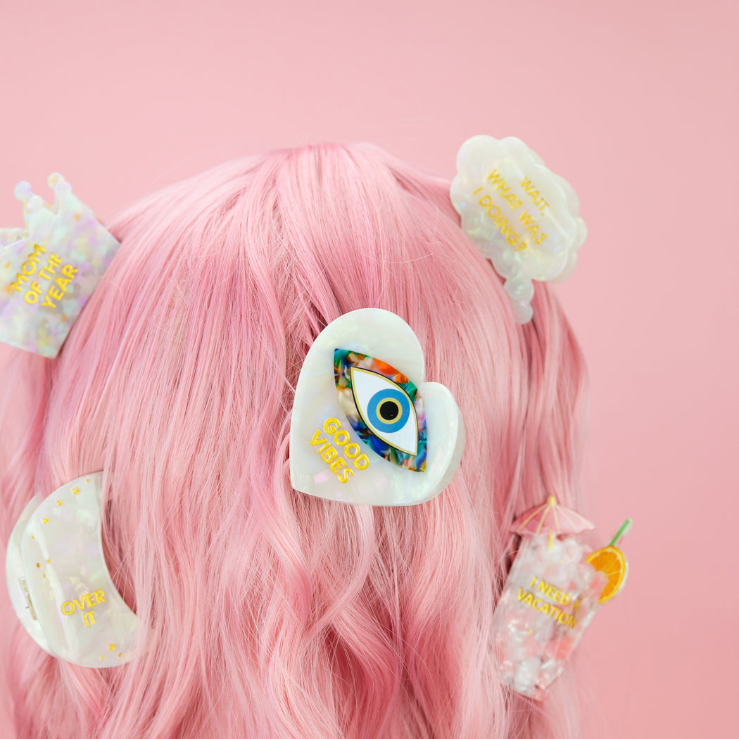 Wait What Was I Doing? - Acetate Hair Claw Clip