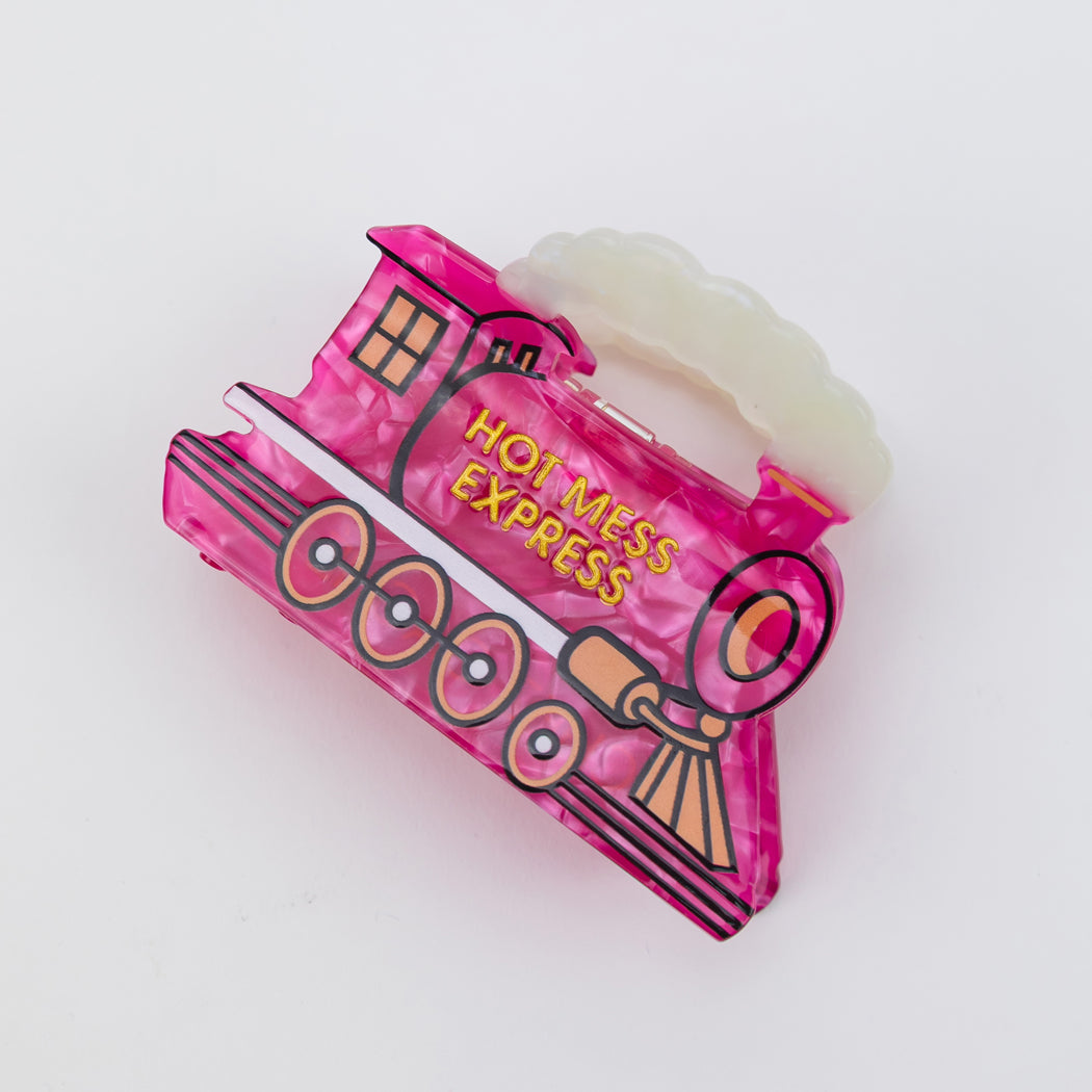 Hot Mess Express - Train - Acetate Hair Claw Clip