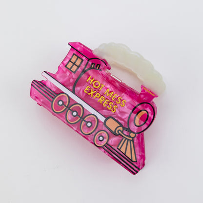 Hot Mess Express - Train - Acetate Hair Claw Clip