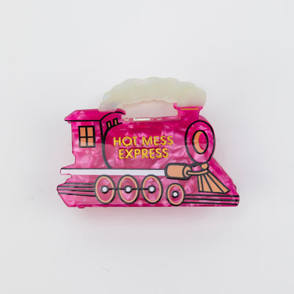 Hot Mess Express - Train - Acetate Hair Claw Clip