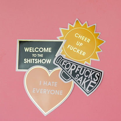 I Hate Everyone - Vinyl Sticker