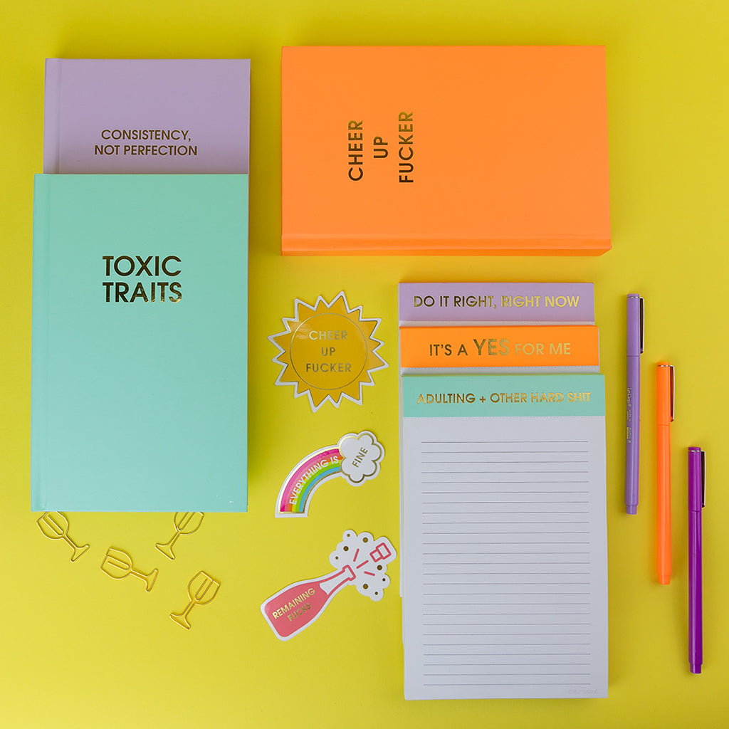 Do It Right Right Now - Lined Notepad
