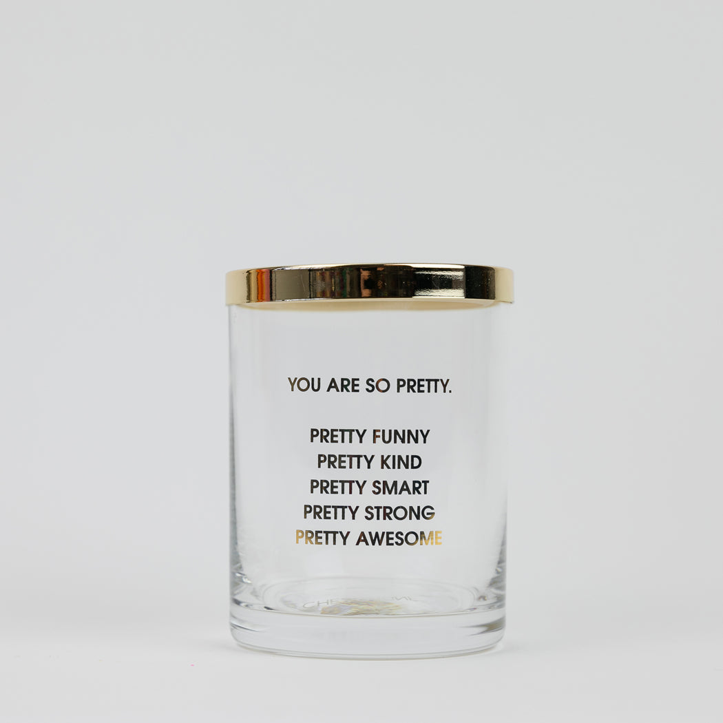 Limited Edition: You Are So Pretty Match + Rocks Glass Duo