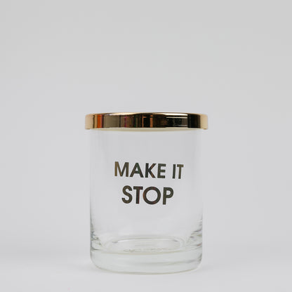 Limited Edition: Make It Stop Match + Rocks Glass Duo