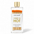 Coming In Hot - Glass Bottle Safety Matches