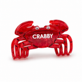 Crabby - Crab - Acetate Hair Claw Clip