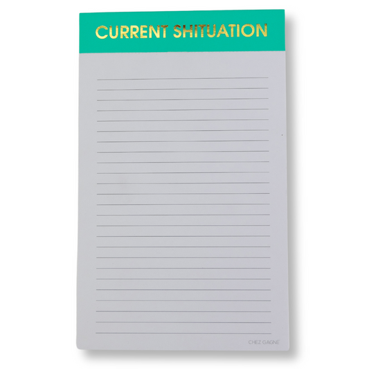 Current Shituation - Lined Notepad