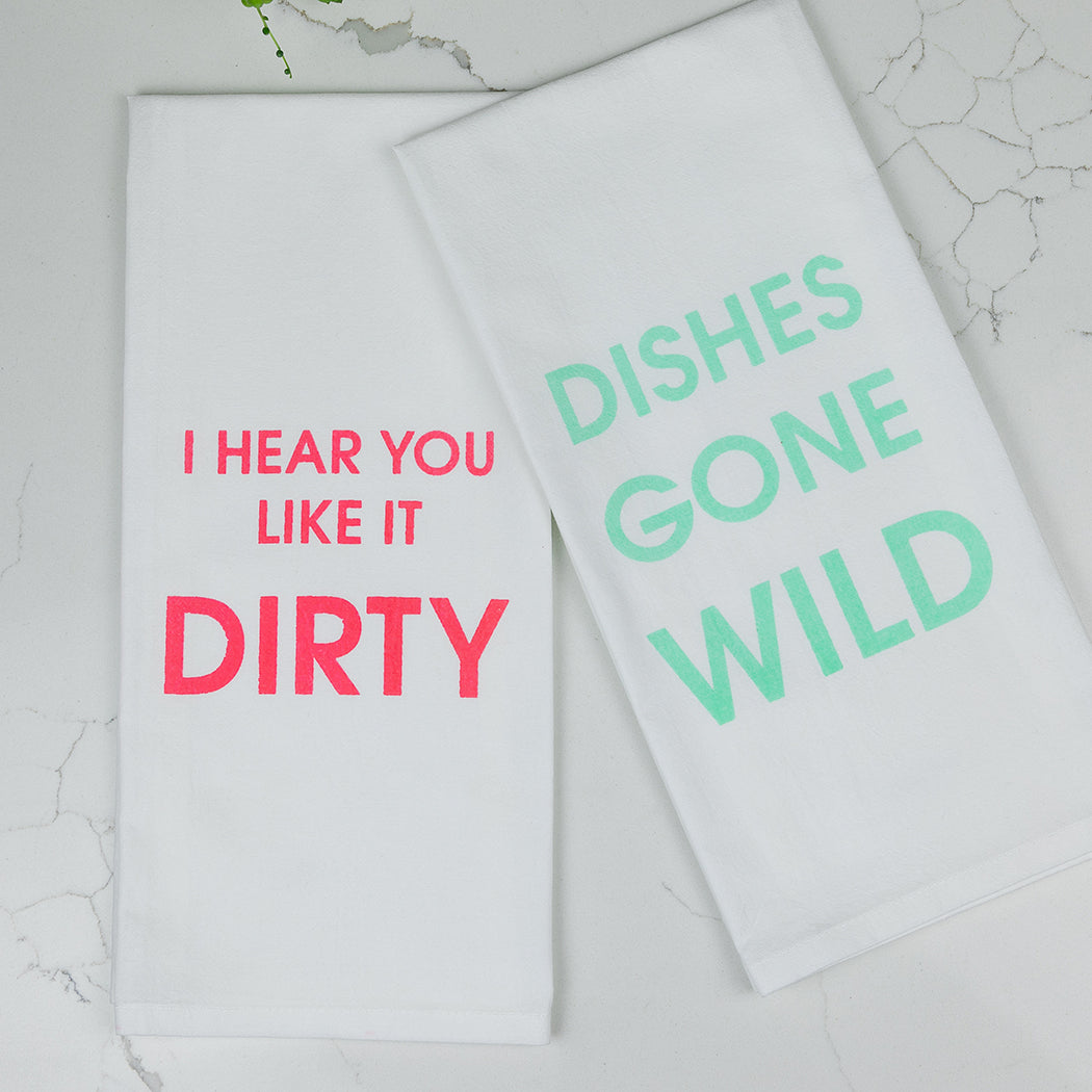 Dishes Gone Wild - Tea Towels