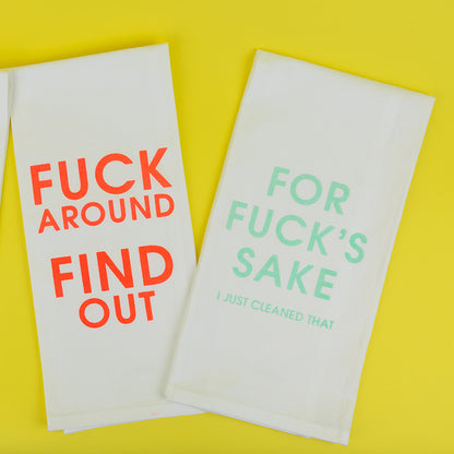 Don't Fuck It Up - Tea Towels