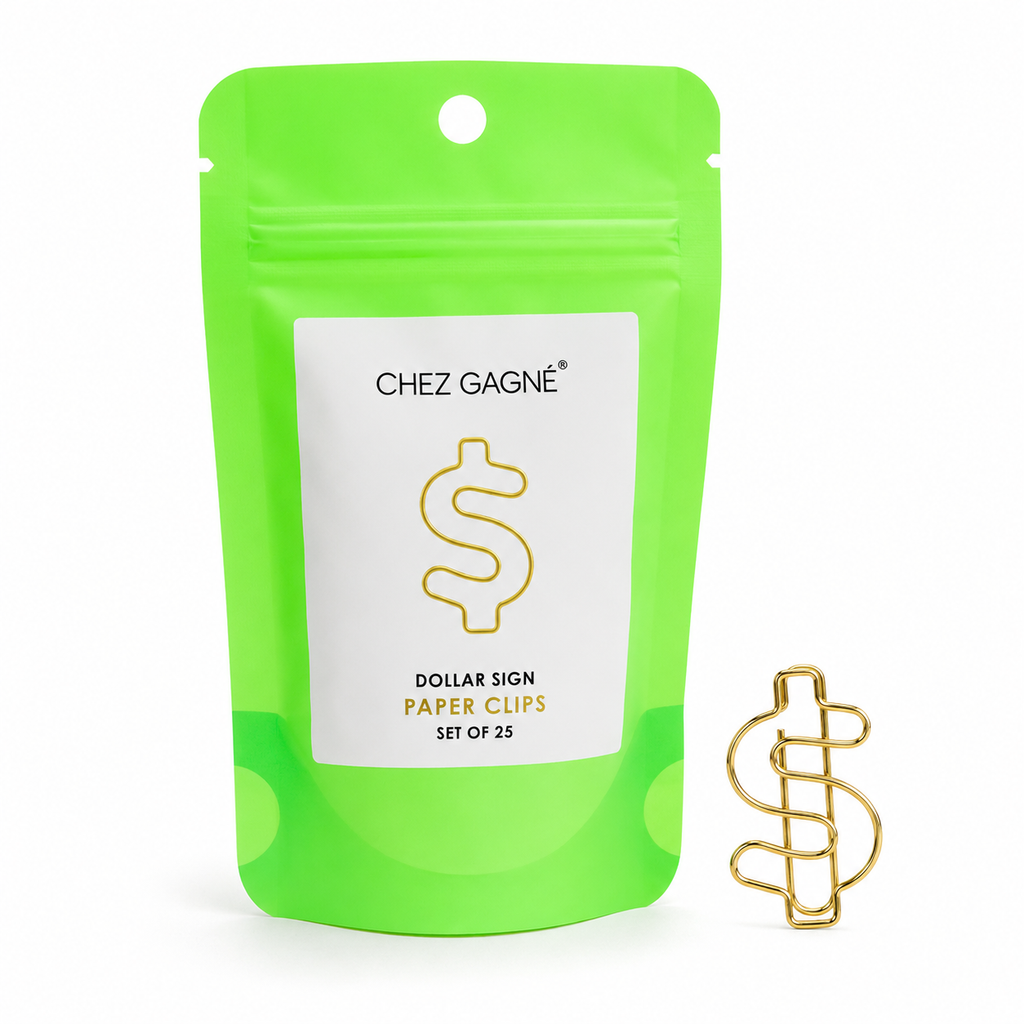 Paper Clip Pack - Dollar Sign Pack of 25