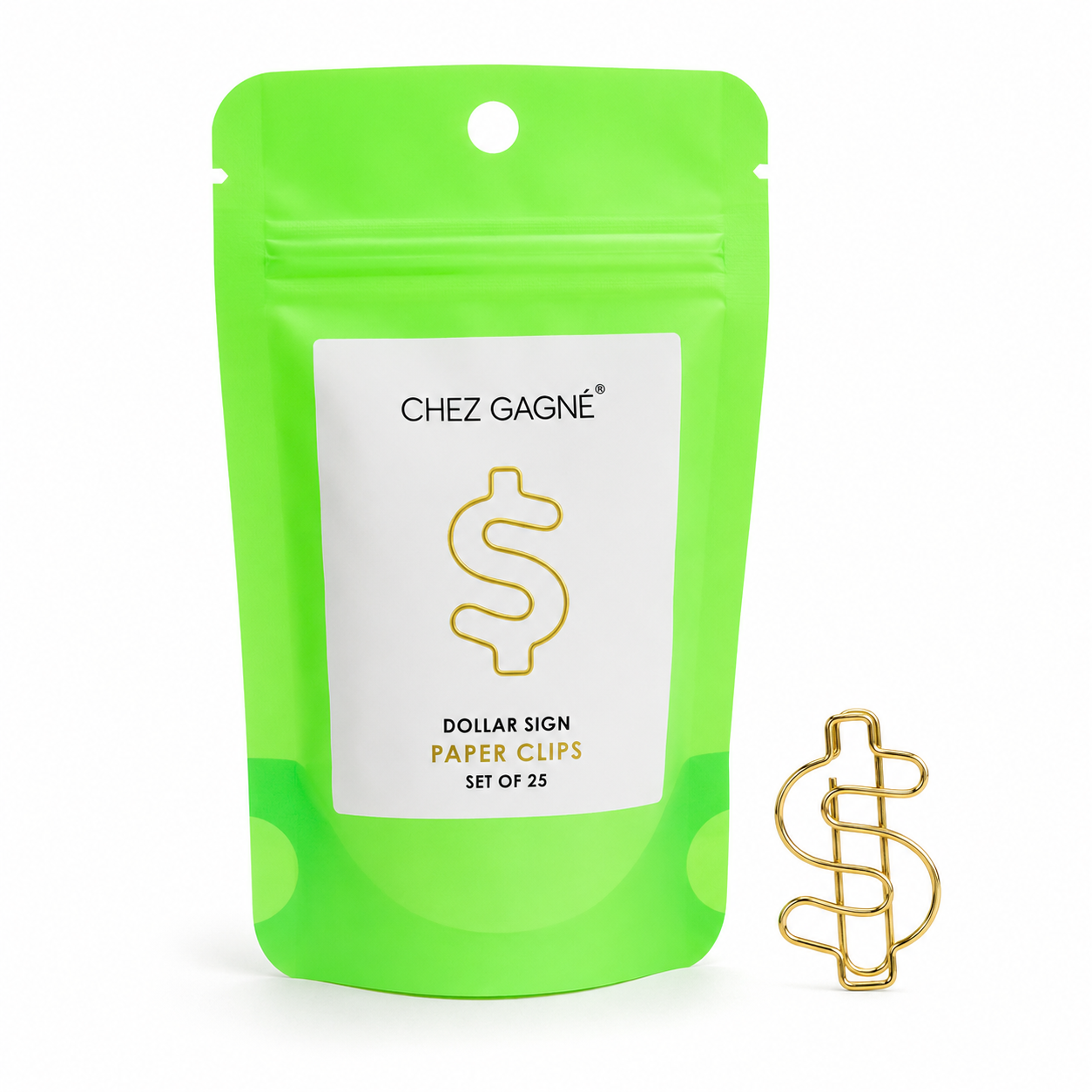 Paper Clip Pack - Dollar Sign Pack of 25