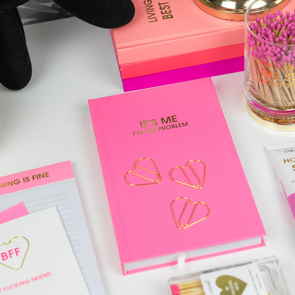 It's Me. I'm The Problem - Cosmopolitan Pink Hardcover Journal