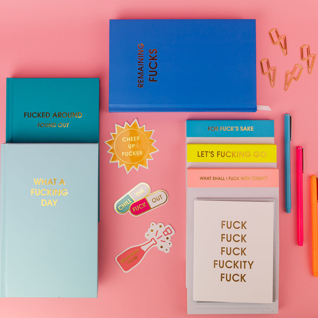 Fuck Fuck Fuck Fuckity Fuck - Letterpress Card