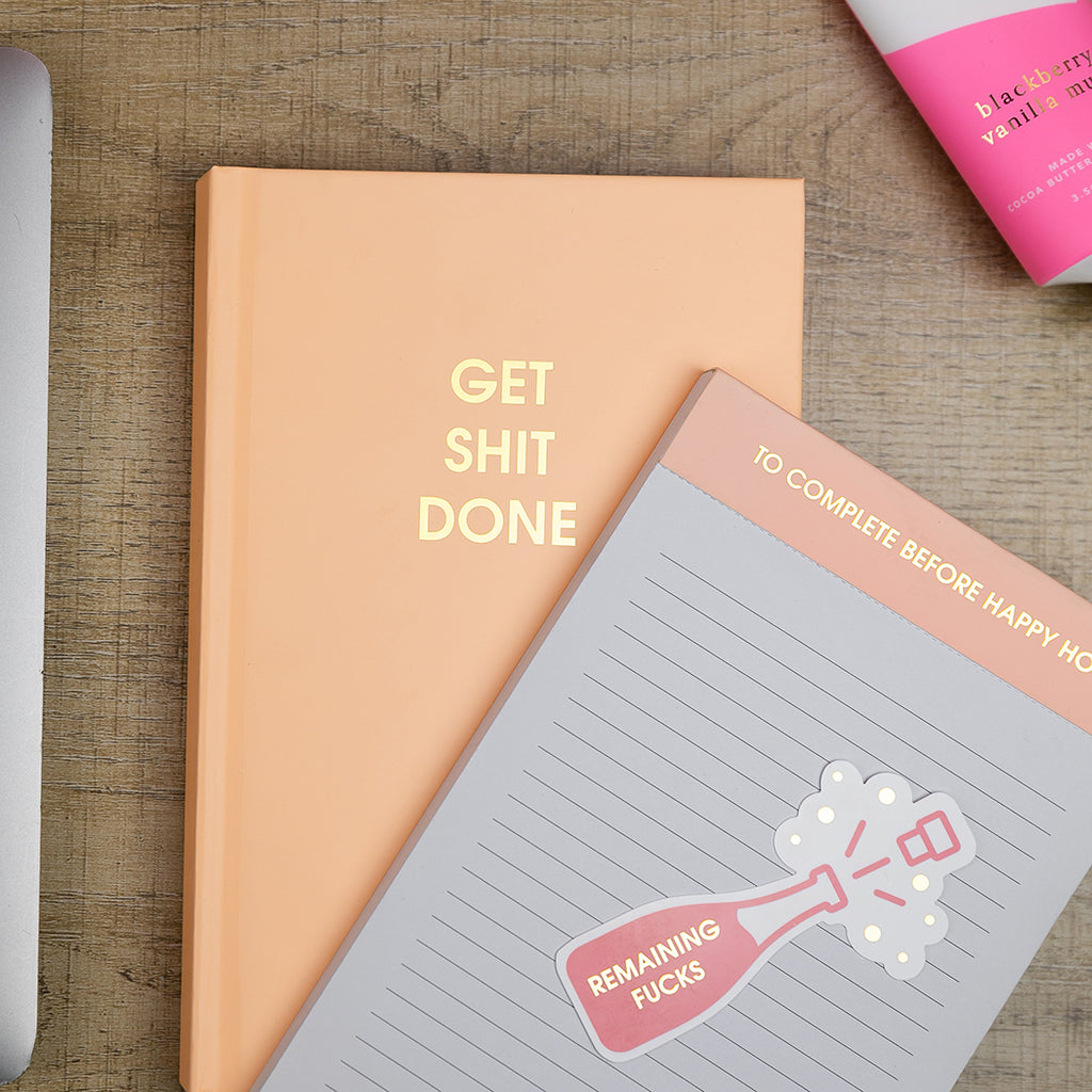 To Complete Before Happy Hour - Lined Notepad