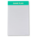 Game Plan - Lined Notepad