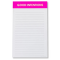 Good Intentions - Lined Notepad