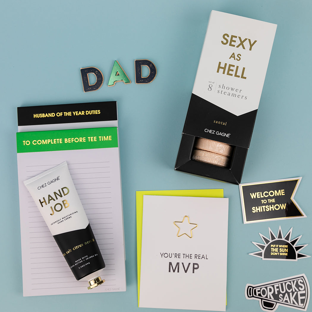 You're The Real MVP - Paper Clip Letterpress Card