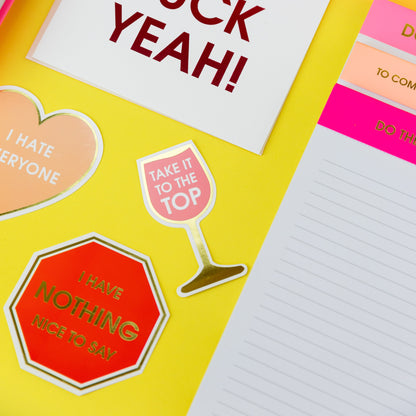 I Have Nothing Nice To Say - Vinyl Sticker