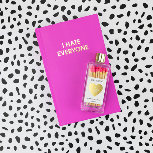 Be Fucking Nice - Glass Bottle Safety Matches