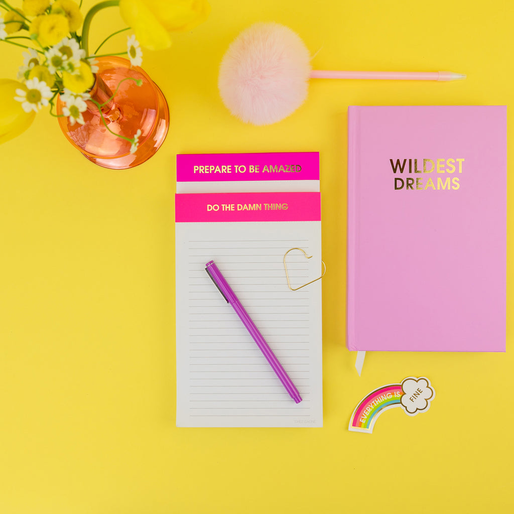 Prepare to Be Amazed - Lined Notepad