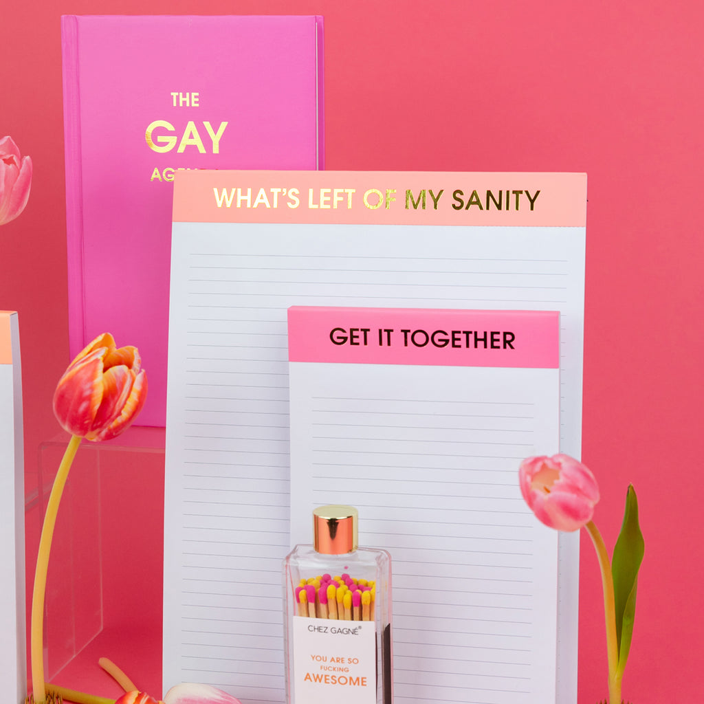 Get it Together - Lined Notepad