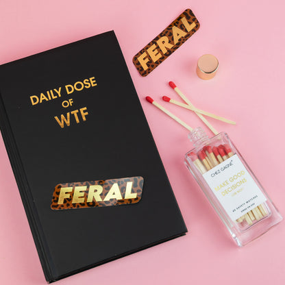 Make Good Decisions (Or Not) - Glass Bottle Safety Matches