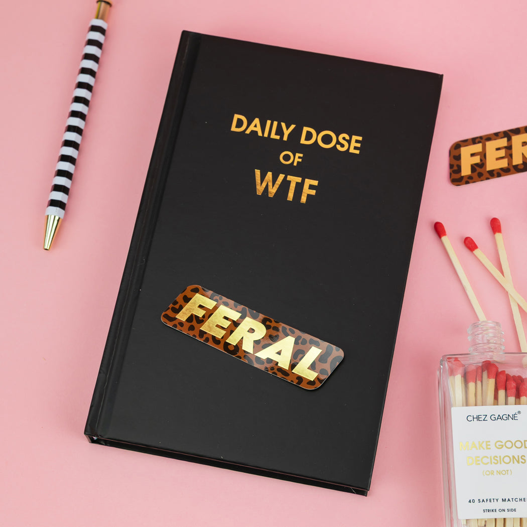 Daily Dose of WTF - Black Hardcover Journal