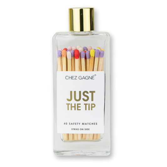 Just the Tip - Glass Bottle Safety Matches