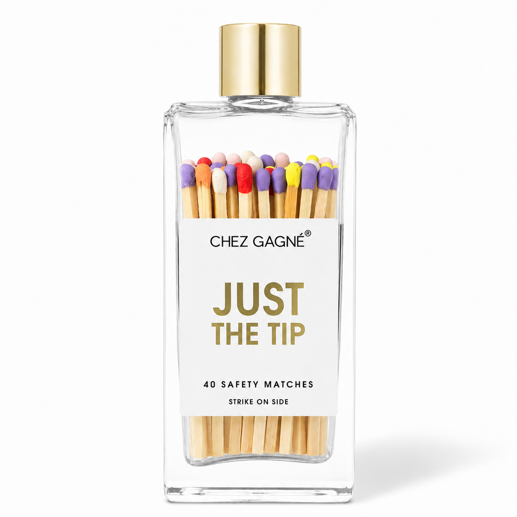 Just the Tip - Glass Bottle Safety Matches